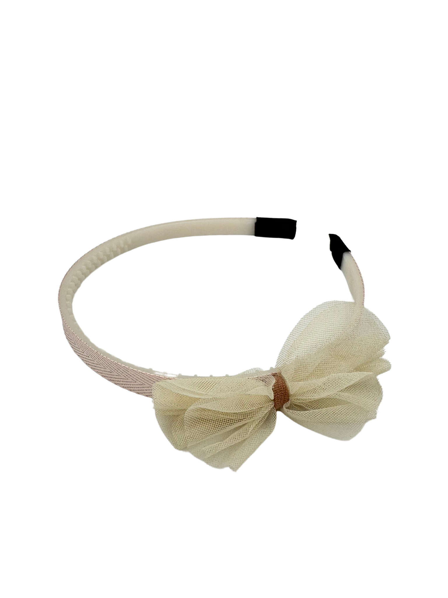 Kinderhaarband Belle Bow White haarband met strik